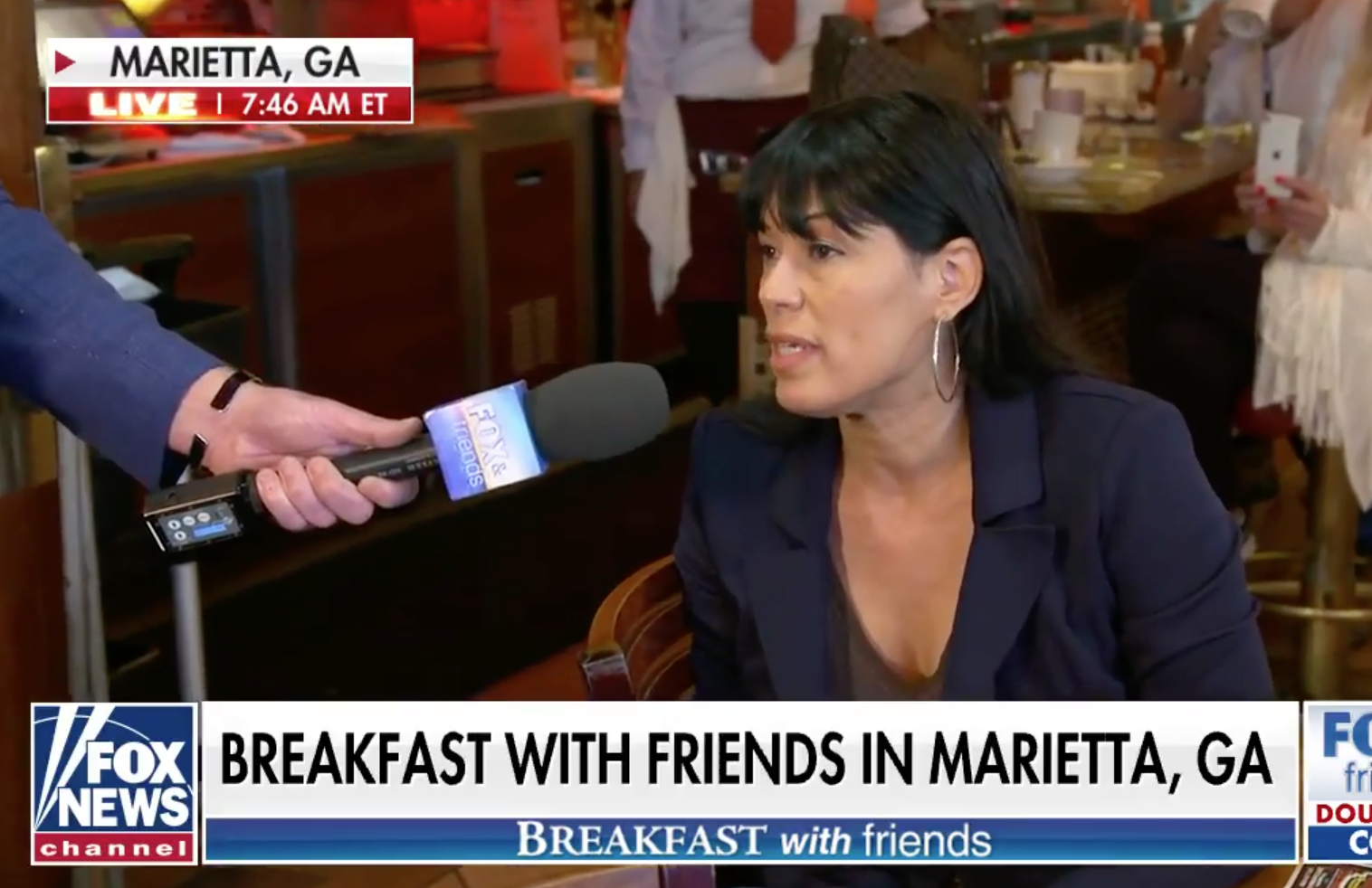 Fox & Friends interviewee